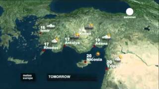 Euronews weather forecast 20102013 [upl. by Wilsey380]