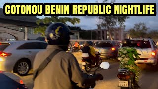 Cotonou City At Night  Wow Cotonou Benin Night View Beautiful [upl. by Chico554]