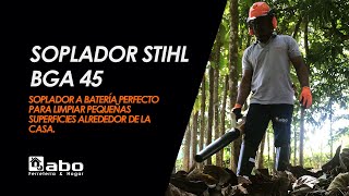 Sopladora Stihl BGA 45 [upl. by Ambrogino659]