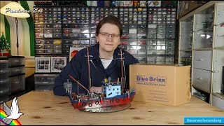 Review  BlueBrixx Special 104263  Altes Fischerboot  There once was a ship [upl. by Netty]