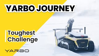 Yarbo Journey Ep2  Yarbo take on the seasons toughtest challenge [upl. by Yetak]