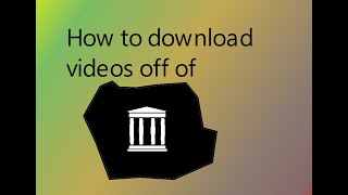 How to download videos off of the wayback machine [upl. by Kalman]