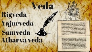 Veda RigvedaYajurvedaSamveda and AtharvaVeda [upl. by Alaekim212]