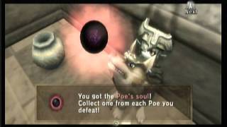 Zelda Twilight Princess  All the Poe Souls Faron Province Part 1 860 [upl. by Naujed]