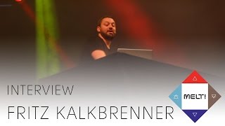 Fritz Kalkbrenner backstage beim Melt 2014 Interview [upl. by Barb]