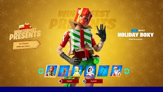 How To OPEN ALL WINTERFEST 2023 PRESENTS in Fortnite Daily Gift Presents [upl. by Jacynth]