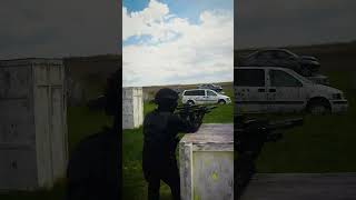 When the barrel cam decides to work scope shorts airsoft foxeer [upl. by Refinneg]