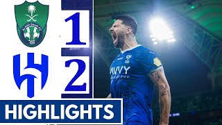 Al Ahli vs Al Hilal 12 Extended HIGHLIGHTS  Mitrovic amp Gabri Veiga GOALS [upl. by Buchanan104]