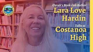 Lara Love Hardin speaks at Costanoa High [upl. by Notsob791]