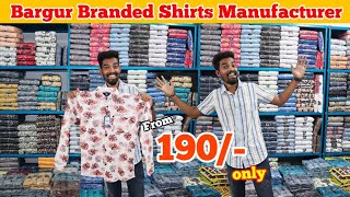 Bargur shirt Manufacturer  Bargur shirt wholesaler  Bargur Textile Market Bargur Wholesale Market [upl. by Emanuel86]