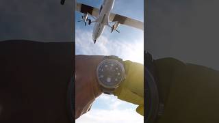 Airborne with ​⁠​⁠tidemannluxurywatches and ​⁠​⁠RESERVOIRwatch watch relojes skydiving [upl. by Nylessej]