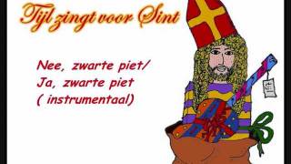 Sinterklaasliedjes Nee zwarte piet Ja zwarte piet  Instrumentaal [upl. by Kellie]