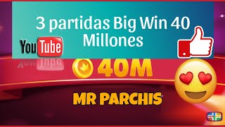 3 partidas Clásico • Parchis Star Big Win 40 Millones [upl. by Benedick]