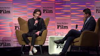 SBIFF 2018  Virtuosos Award  Timothee Chalamet Discussion [upl. by Kaylil28]