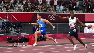 Tokyo Olympics Mens 4x100 Relay Final [upl. by Ttiwed690]