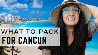 What to pack for Cancun  What to pack for an allinclusive [upl. by Ariuqahs480]