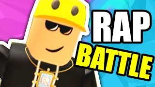 STRAIGHT FIRE in ROBLOX RAP BATTLE 3 [upl. by Sabanrab]