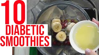 10 Diabetic Smoothies  Diabetics Diet Drink Smoothie Recipe [upl. by Piderit]