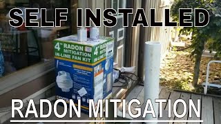 RADON ABATEMENT  Do it Yourself  How I did it [upl. by Eybba]