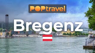 Walking in BREGENZ  Austria 🇦🇹 Rainy Afternoon  4K 60fps UHD [upl. by Mcneely]