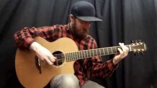 Acoustic Music Works Guitar Demo  Lowden Richard Thompson Signature Model [upl. by Ellehcal]