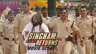 Singham Returns Movie Scene Ajay Devgns Epic Dialogues [upl. by Fantasia153]