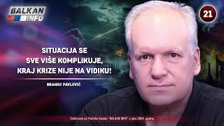 INTERVJU Branko Pavlović  Stvari se sve više komplikuju kraj krize nije na vidiku 172024 [upl. by Isabelle716]