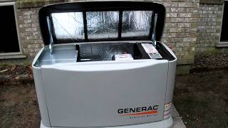 Generac test run [upl. by Feldt]