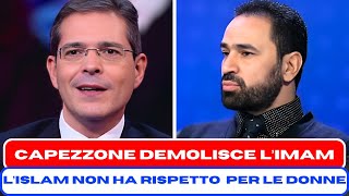 CAPEZZONE E UNA FURIA CONTRO LIMAM E IL MEDIATORE ISLAMICO IL RISPETTO E FONDAMENTALE [upl. by Rahmann]