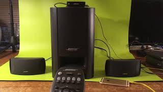 Bose Cinemate 21 acoustimass [upl. by Francois746]