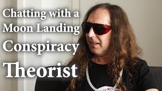 Chatting with a Moon Landing Conspiracy Theorist [upl. by Llehcear]