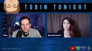 Tobin Tonight Cerina Vincent  Rogers tv [upl. by Aihsik456]