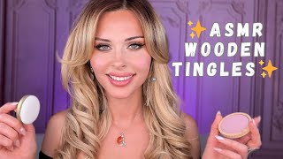 ASMR RP Doing Your Wooden Makeup Magical Sleep Tingles ✨ [upl. by Powers816]