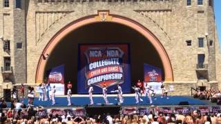 Navarro College Cheer  NCA College Nationals Finals 2016 [upl. by Ynohtnacram]