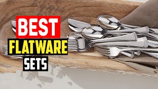 ✅The 5 Best Flatware Sets of 2023 [upl. by Gershom]