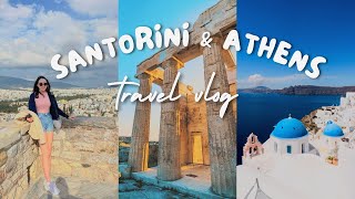 Greece Vlog MustTry Foods amp Top Spots in Santorini amp Athens [upl. by Chariot896]