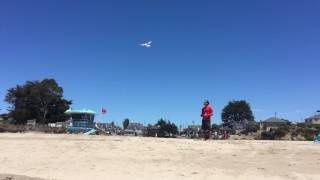 UMX Radian RC Glider Beach Soaring 2 [upl. by Kowal]