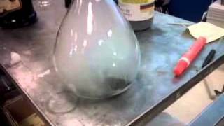 How to make a Genie in the Bottle Demo  Hydrogen peroxide and manganese dioxide reaction [upl. by Petty]