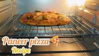 Paneer pizza Recipe at Home ✅ [upl. by Bowra]