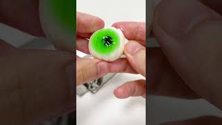 Green Eyeball Gummy Trolli Pop Eye vs Egg Slicer shorts [upl. by Nroht298]