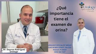 ¿Que importancia tiene el examen de orina [upl. by Auqinahs167]