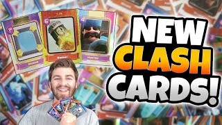 NEW CLASH ROYALE CARD GAME NEW COLLECTIBLE CLASH CARDS HOBBY BOX OPENING [upl. by Randy871]