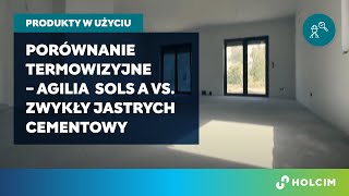 Badania termowizyjne samopoziomujacych wylewek podłogowych jastrychu cementowego Lafarge [upl. by Ahtnicaj863]