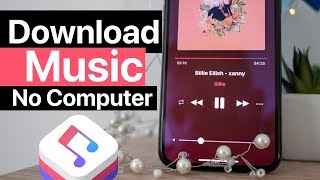 How To Download Music On iPHONE Without Computer iOS 13 No Wifi No Revoke [upl. by Tate]