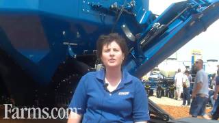 KINZE Manufacturing Corner Auger Grain Carts [upl. by Kadner]