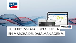 Tech Tip Instalación y Puesta en Marcha del Data Manager M Spanish Subtitles [upl. by Enomal]