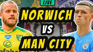 NORWICH vs MAN CITY  LIVE STREAMING  EPL Premier League Football Match [upl. by Placia479]