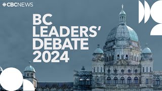 BC Leaders’ Debate 2024 [upl. by Posner]