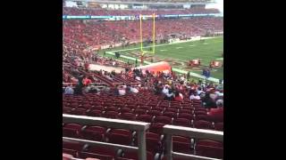 Levis Stadium Section 124 row 35W 49ers games for sale [upl. by Afnin307]