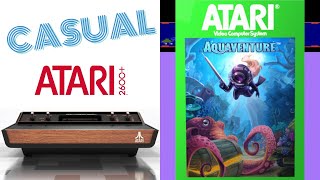 CASUAL 2600 Aquaventure Atari 2600 [upl. by Shaun819]